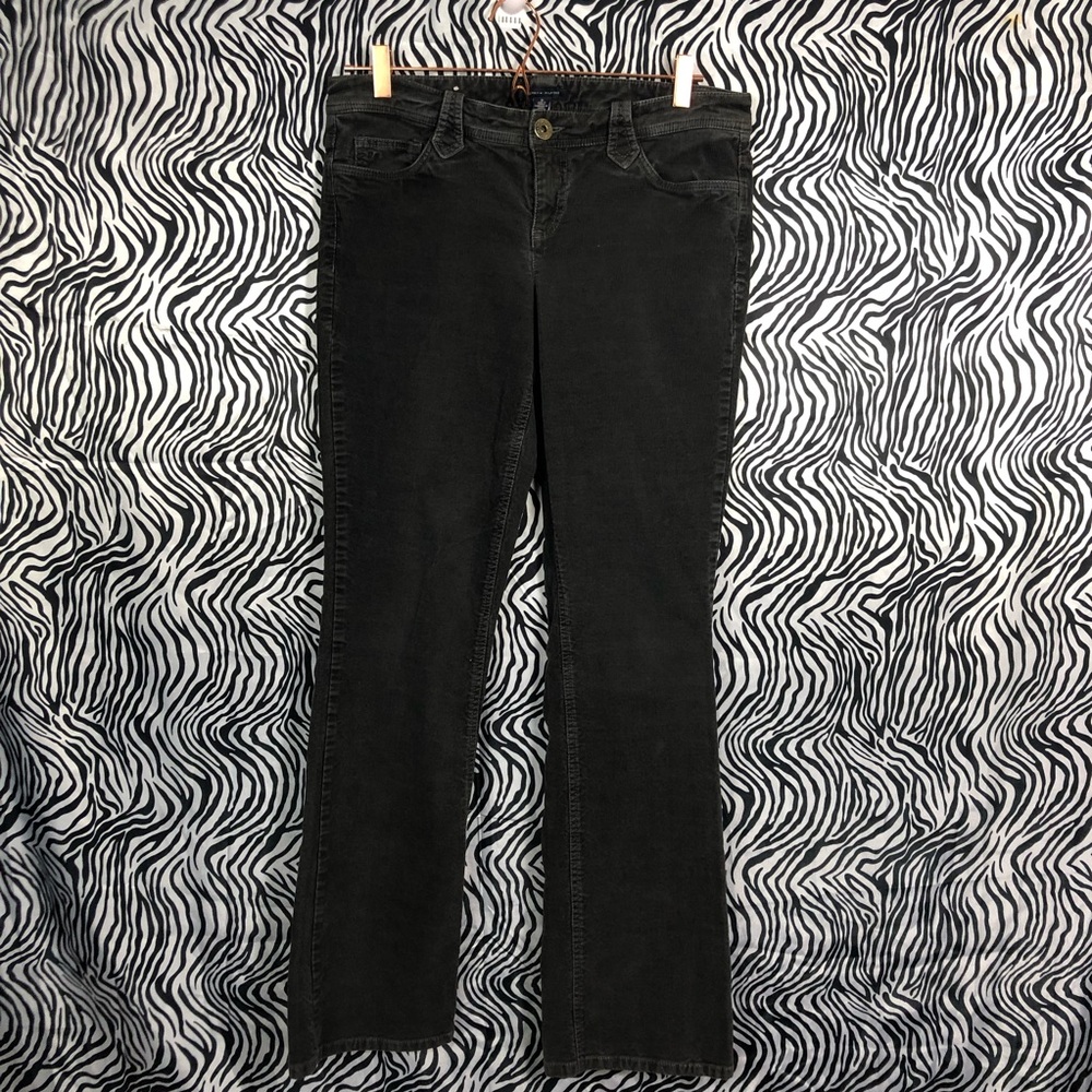 Tommy Hilfiger Gray corduroy flap pocket jeans 10